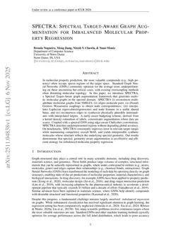 SPECTRA: Spectral Target-Aware Graph Augmentation for Imbalanced Molecular Property Regression