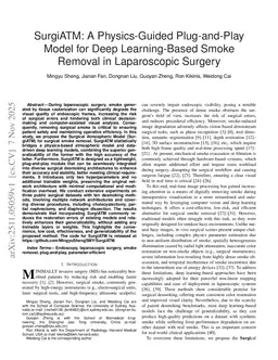 SurgiATM: A Physics-Guided Plug-and-Play Model for Deep Learning-Based Smoke Removal in Laparoscopic Surgery
