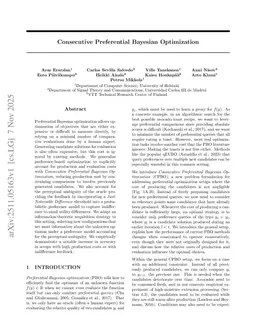 Consecutive Preferential Bayesian Optimization