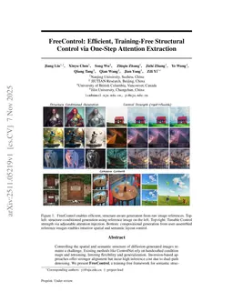 FreeControl: Efficient, Training-Free Structural Control via One-Step Attention Extraction