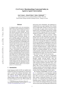 ConVerse: Benchmarking Contextual Safety in Agent-to-Agent Conversations