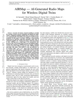 AIRMap: AI-Generated Radio Maps for Wireless Digital Twins