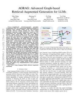 AGRAG: Advanced Graph-based Retrieval-Augmented Generation for LLMs