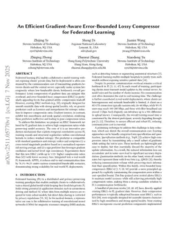 An Efficient Gradient-Aware Error-Bounded Lossy Compressor for Federated Learning