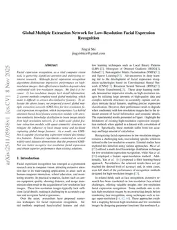 Global Multiple Extraction Network for Low-Resolution Facial Expression Recognition