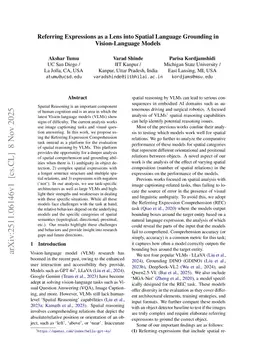 Referring Expressions as a Lens into Spatial Language Grounding in Vision-Language Models