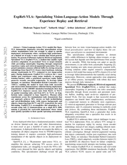 ExpReS-VLA: Specializing Vision-Language-Action Models Through Experience Replay and Retrieval