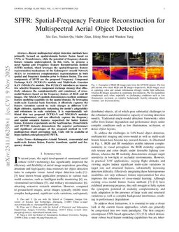 SFFR: Spatial-Frequency Feature Reconstruction for Multispectral Aerial Object Detection