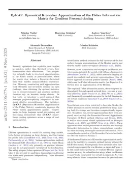 DyKAF: Dynamical Kronecker Approximation of the Fisher Information Matrix for Gradient Preconditioning