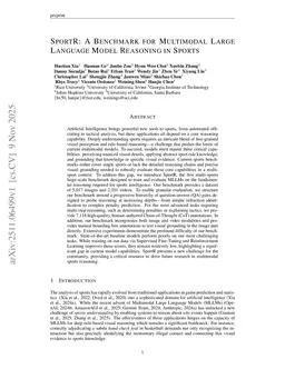 SportR: A Benchmark for Multimodal Large Language Model Reasoning in Sports