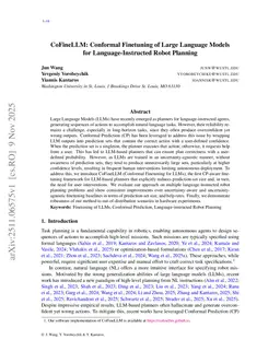 CoFineLLM: Conformal Finetuning of LLMs for Language-Instructed Robot Planning