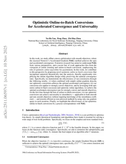 Optimistic Online-to-Batch Conversions for Accelerated Convergence and Universality