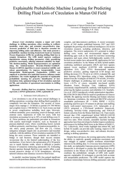 Explainable Probabilistic Machine Learning for Predicting Drilling Fluid Loss of Circulation in Marun Oil Field
