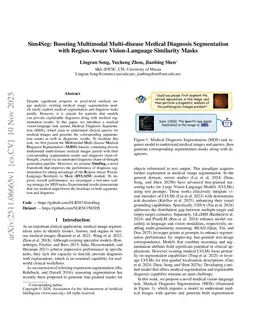 Sim4Seg: Boosting Multimodal Multi-disease Medical Diagnosis Segmentation with Region-Aware Vision-Language Similarity Masks