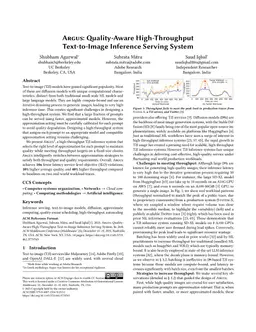 Argus: Quality-Aware High-Throughput Text-to-Image Inference Serving System