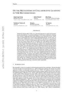 On the Mechanisms of Collaborative Learning in VAE Recommenders