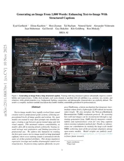 Generating an Image From 1,000 Words: Enhancing Text-to-Image With Structured Captions