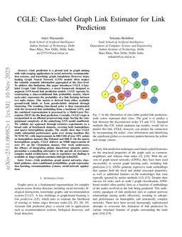 CGLE: Class-label Graph Link Estimator for Link Prediction