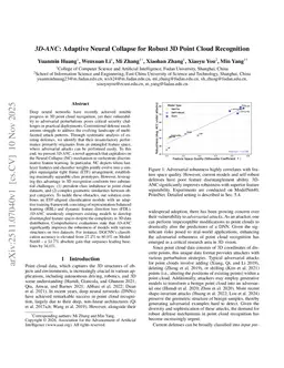 3D-ANC: Adaptive Neural Collapse for Robust 3D Point Cloud Recognition