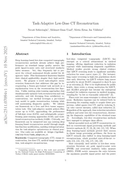 Task-Adaptive Low-Dose CT Reconstruction