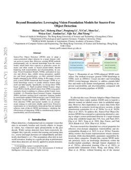 Beyond Boundaries: Leveraging Vision Foundation Models for Source-Free Object Detection