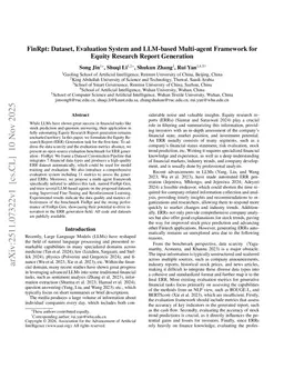 FinRpt: Dataset, Evaluation System and LLM-based Multi-agent Framework for Equity Research Report Generation