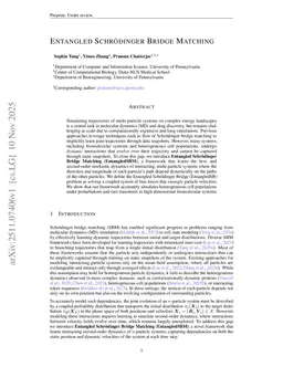 Entangled Schrödinger Bridge Matching