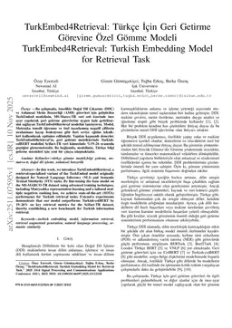TurkEmbed4Retrieval: Turkish Embedding Model for Retrieval Task