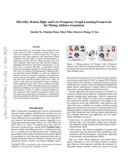 HiLoMix: Robust High- and Low-Frequency Graph Learning Framework for Mixing Address Association