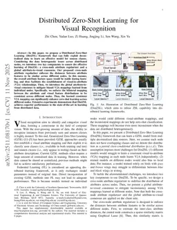 Distributed Zero-Shot Learning for Visual Recognition
