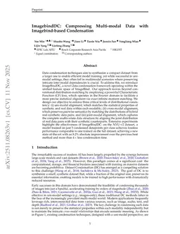 ImagebindDC: Compressing Multi-modal Data with Imagebind-based Condensation