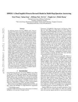 DPRM: A Dual Implicit Process Reward Model in Multi-Hop Question Answering