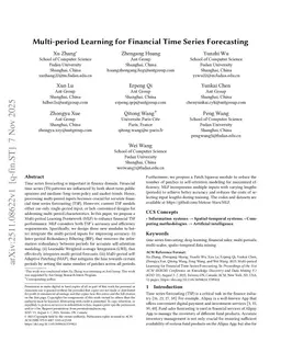 Multi-period Learning for Financial Time Series Forecasting