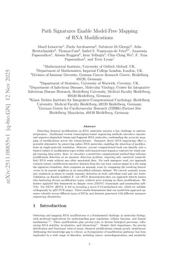Path Signatures Enable Model-Free Mapping of RNA Modifications