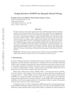 Graph-Attentive MAPPO for Dynamic Retail Pricing