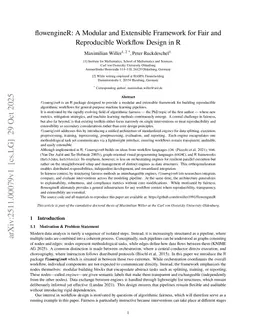 flowengineR: A Modular and Extensible Framework for Fair and Reproducible Workflow Design in R