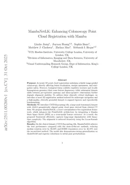 MambaNetLK: Enhancing Colonoscopy Point Cloud Registration with Mamba