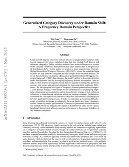 Generalized Category Discovery under Domain Shift: A Frequency Domain Perspective