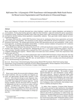 HyFormer-Net: A Synergistic CNN-Transformer with Interpretable Multi-Scale Fusion for Breast Lesion Segmentation and Classification in Ultrasound Images