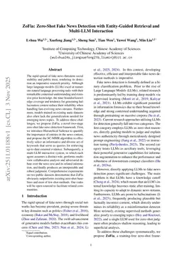 ZoFia: Zero-Shot Fake News Detection with Entity-Guided Retrieval and Multi-LLM Interaction