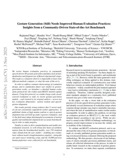 Towards Reliable Human Evaluations in Gesture Generation: Insights from a Community-Driven State-of-the-Art Benchmark
