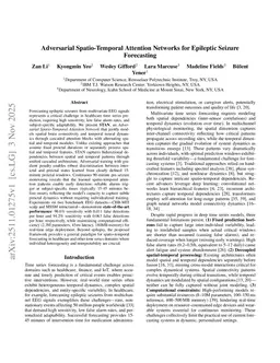 Adversarial Spatio-Temporal Attention Networks for Epileptic Seizure Forecasting
