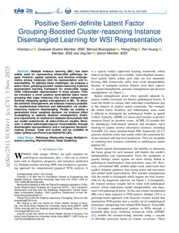 Positive Semi-definite Latent Factor Grouping-Boosted Cluster-reasoning Instance Disentangled Learning for WSI Representation
