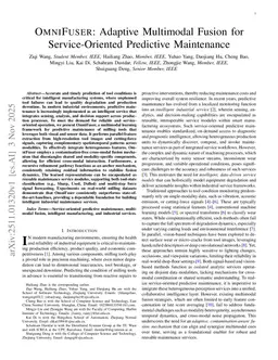 OmniFuser: Adaptive Multimodal Fusion for Service-Oriented Predictive Maintenance