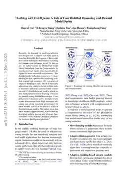 Thinking with DistilQwen: A Tale of Four Distilled Reasoning and Reward Model Series
