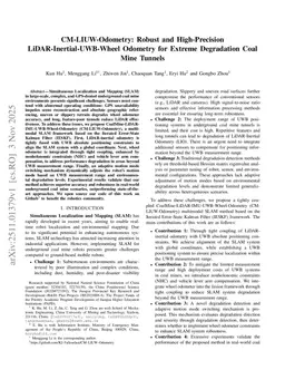 CM-LIUW-Odometry: Robust and High-Precision LiDAR-Inertial-UWB-Wheel Odometry for Extreme Degradation Coal Mine Tunnels