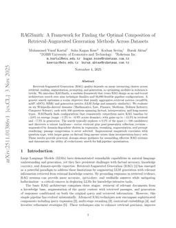 RAGSmith: A Framework for Finding the Optimal Composition of Retrieval-Augmented Generation Methods Across Datasets