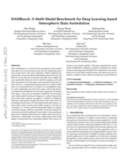 DAMBench: A Multi-Modal Benchmark for Deep Learning-based Atmospheric Data Assimilation