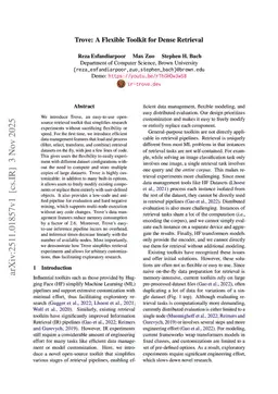 Trove: A Flexible Toolkit for Dense Retrieval