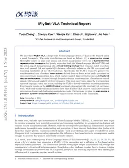iFlyBot-VLA Technical Report